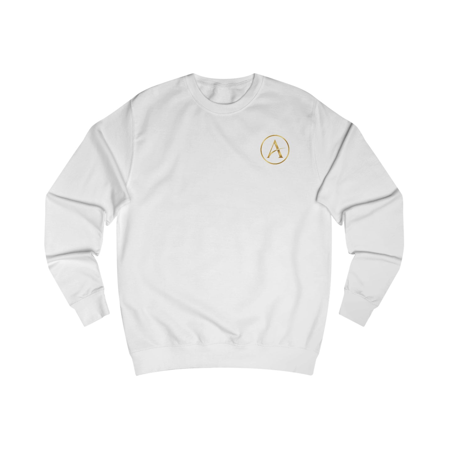 Achievulo Signature Gold Monogram Crewneck