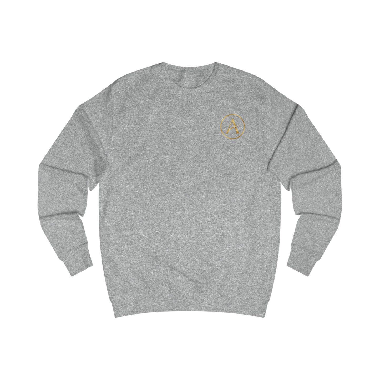 Achievulo Signature Gold Monogram Crewneck