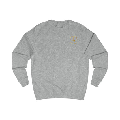 Achievulo Signature Gold Monogram Crewneck