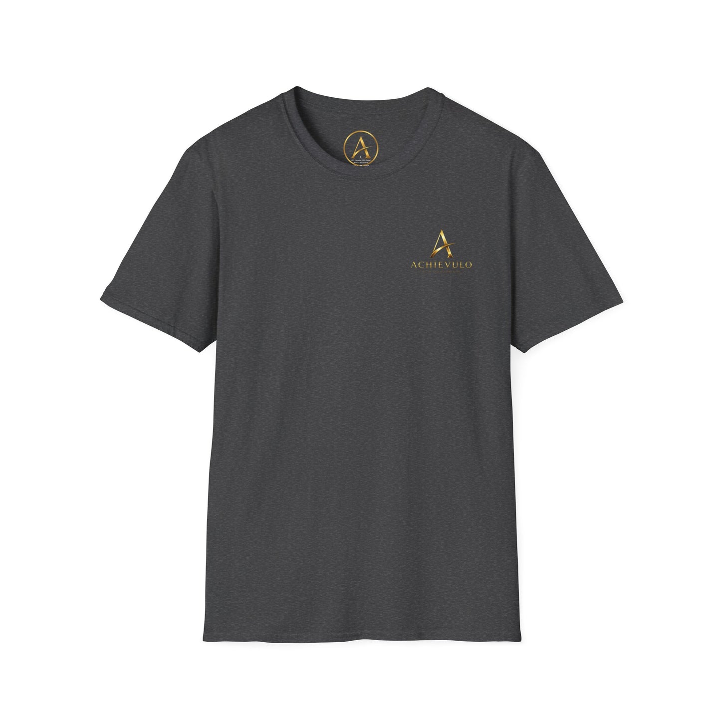 ACHIEVULO Signature Gold Emblem Tee