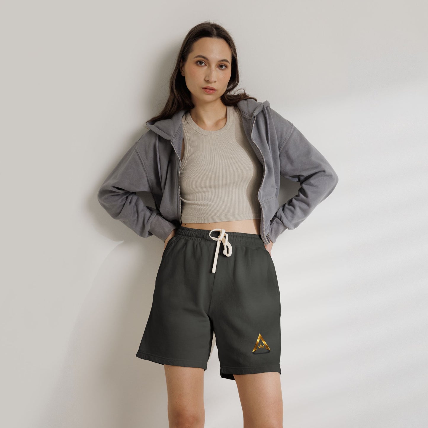 ACHIEVULO Lightweight Fleece Sweat Shorts