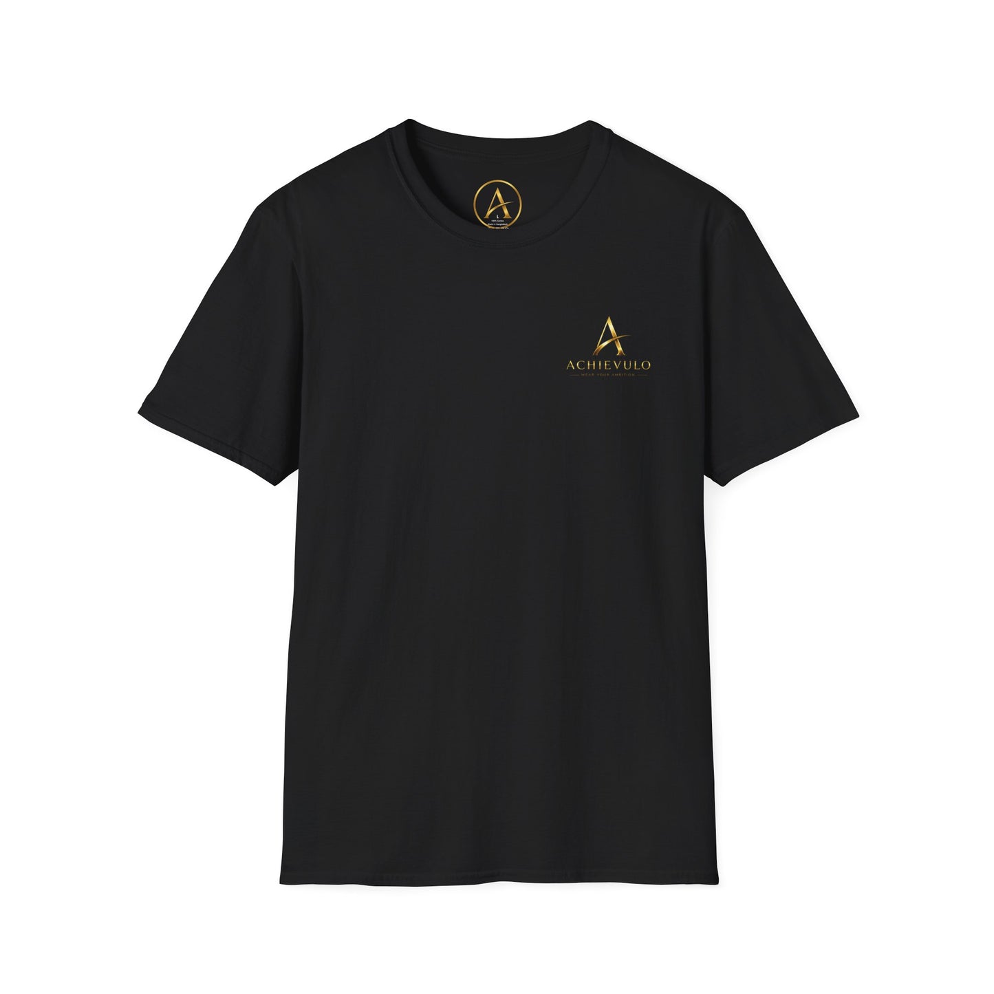 ACHIEVULO Signature Gold Emblem Tee