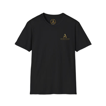 ACHIEVULO Signature Gold Emblem Tee