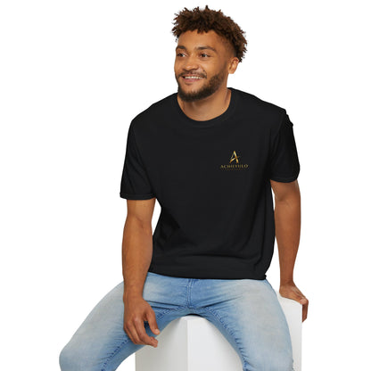 ACHIEVULO Signature Gold Emblem Tee