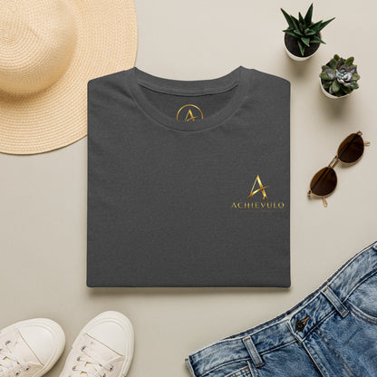 ACHIEVULO Signature Gold Emblem Tee