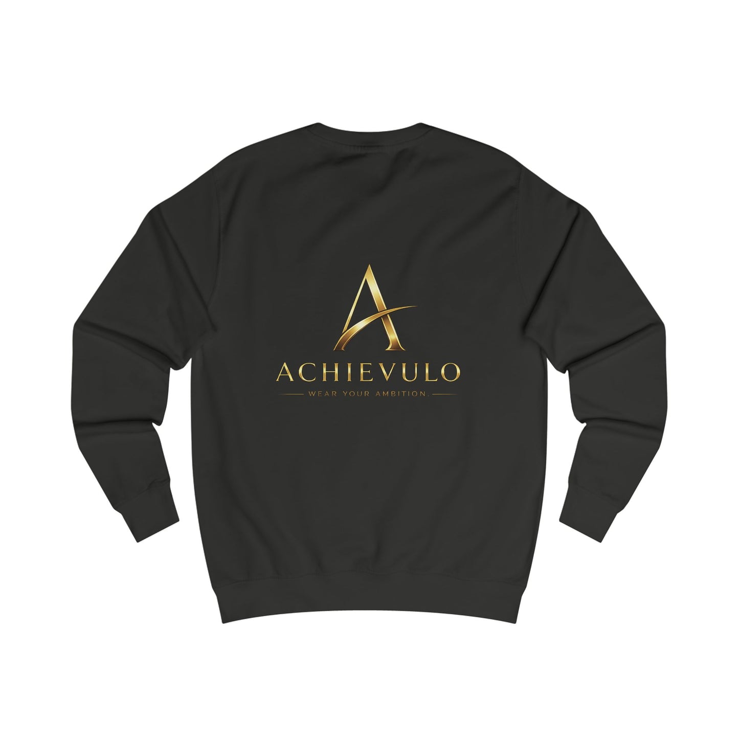 Achievulo Signature Gold Monogram Crewneck