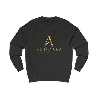 Achievulo Signature Gold Monogram Crewneck