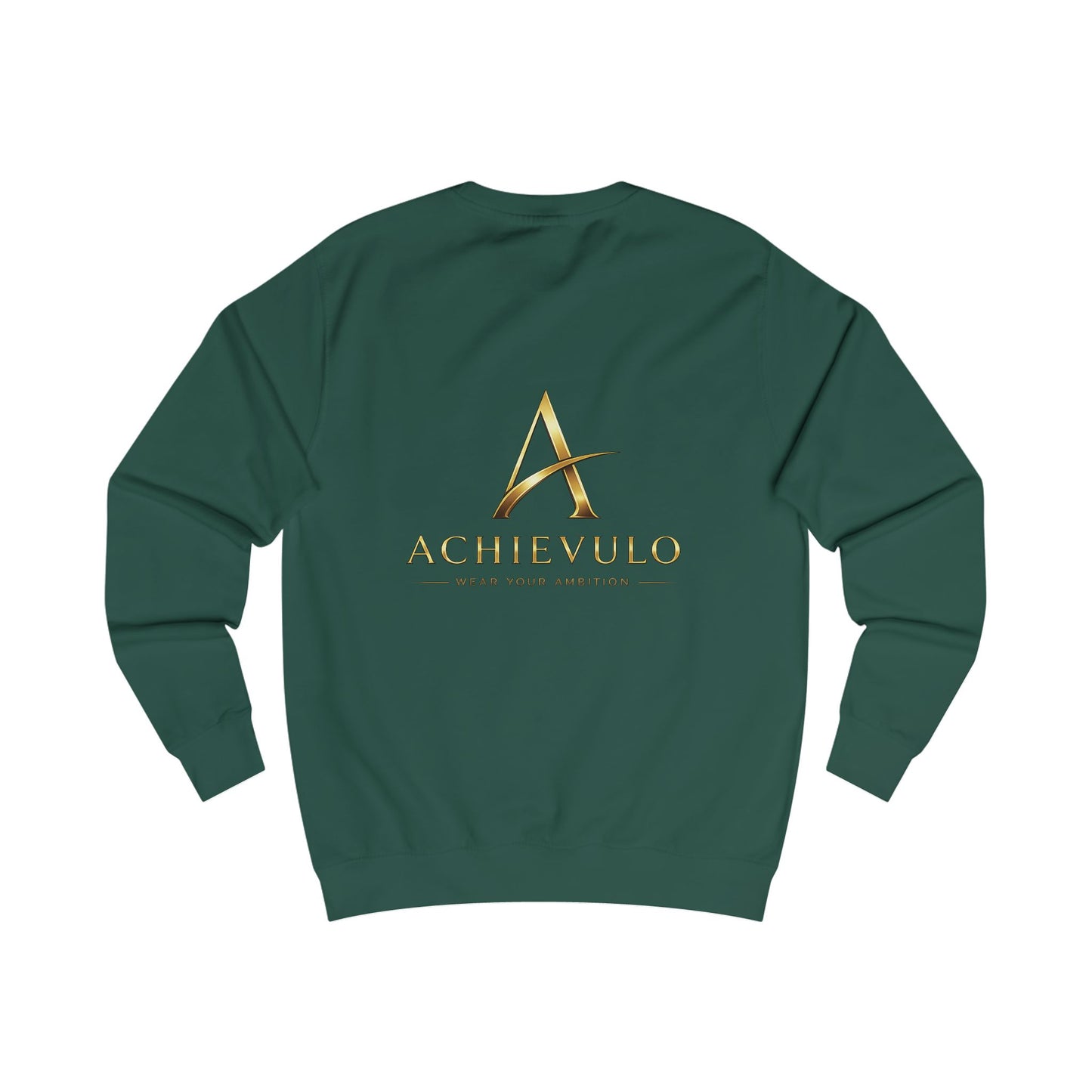 Achievulo Signature Gold Monogram Crewneck