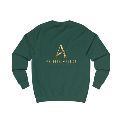 Achievulo Signature Gold Monogram Crewneck