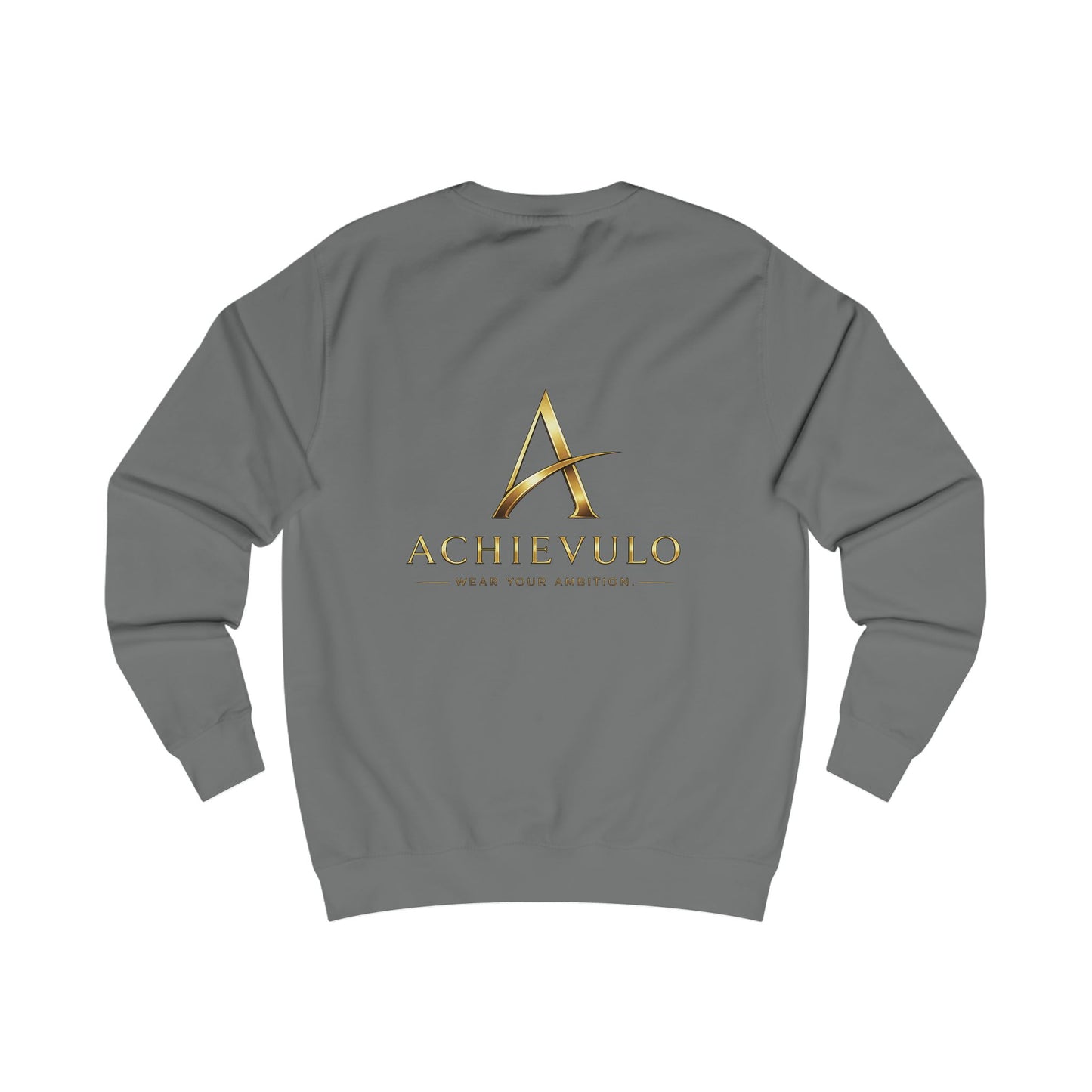 Achievulo Signature Gold Monogram Crewneck