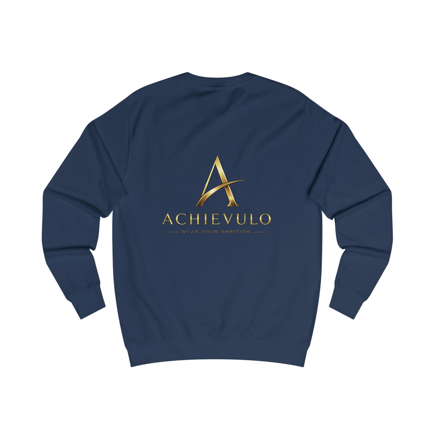 Achievulo Signature Gold Monogram Crewneck