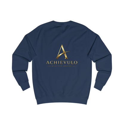 Achievulo Signature Gold Monogram Crewneck