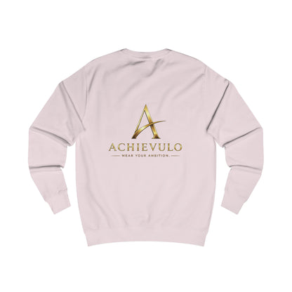 Achievulo Signature Gold Monogram Crewneck
