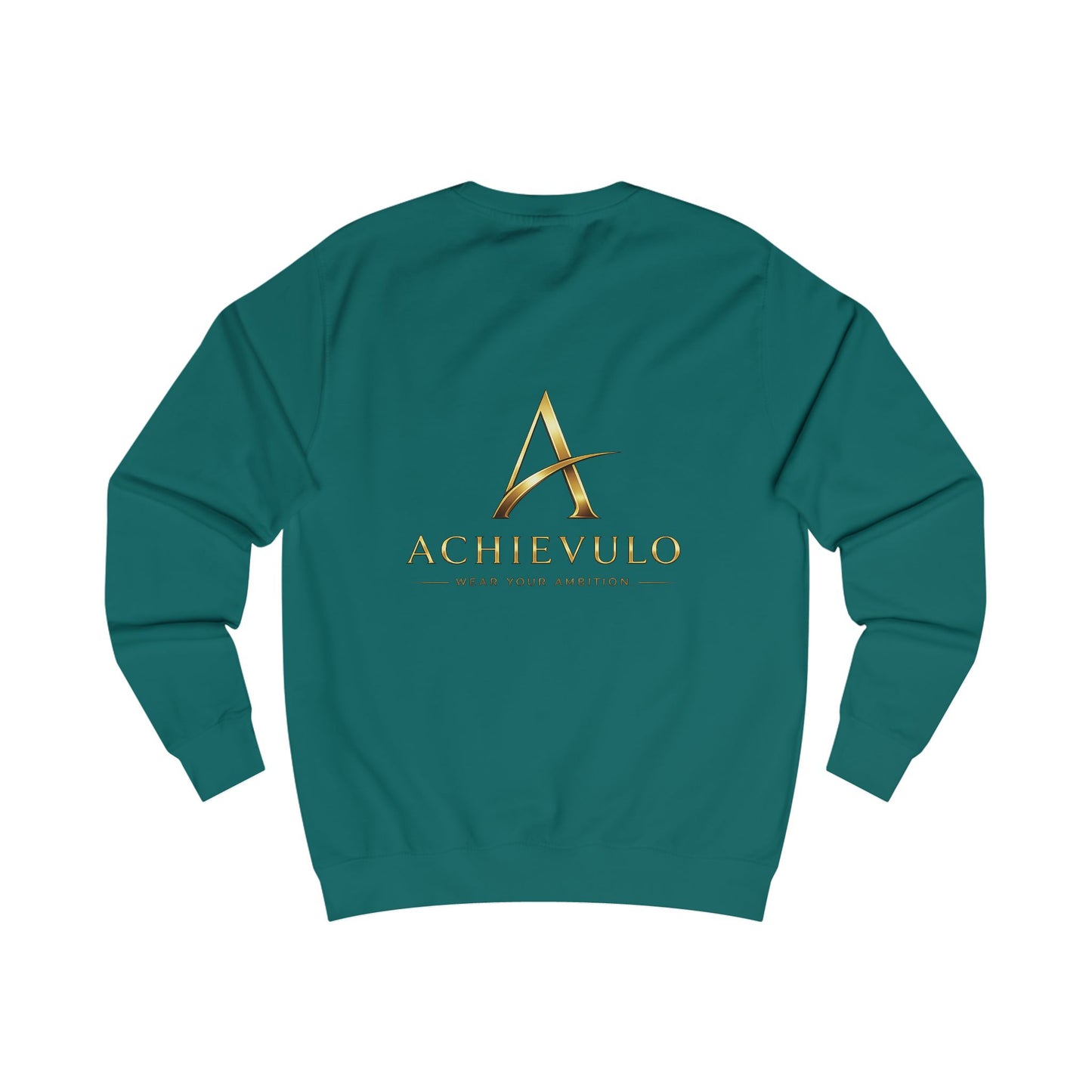 Achievulo Signature Gold Monogram Crewneck