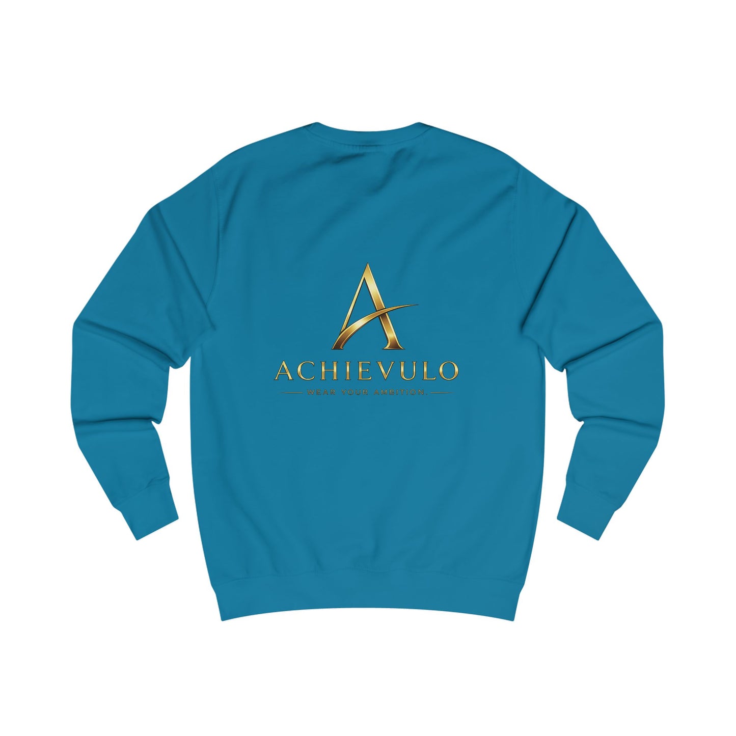 Achievulo Signature Gold Monogram Crewneck