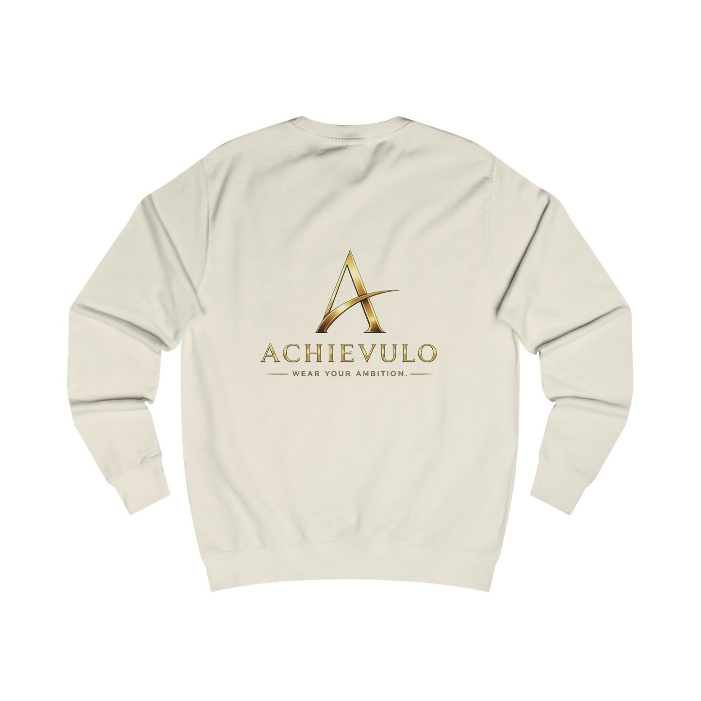 Achievulo Signature Gold Monogram Crewneck