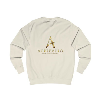 Achievulo Signature Gold Monogram Crewneck