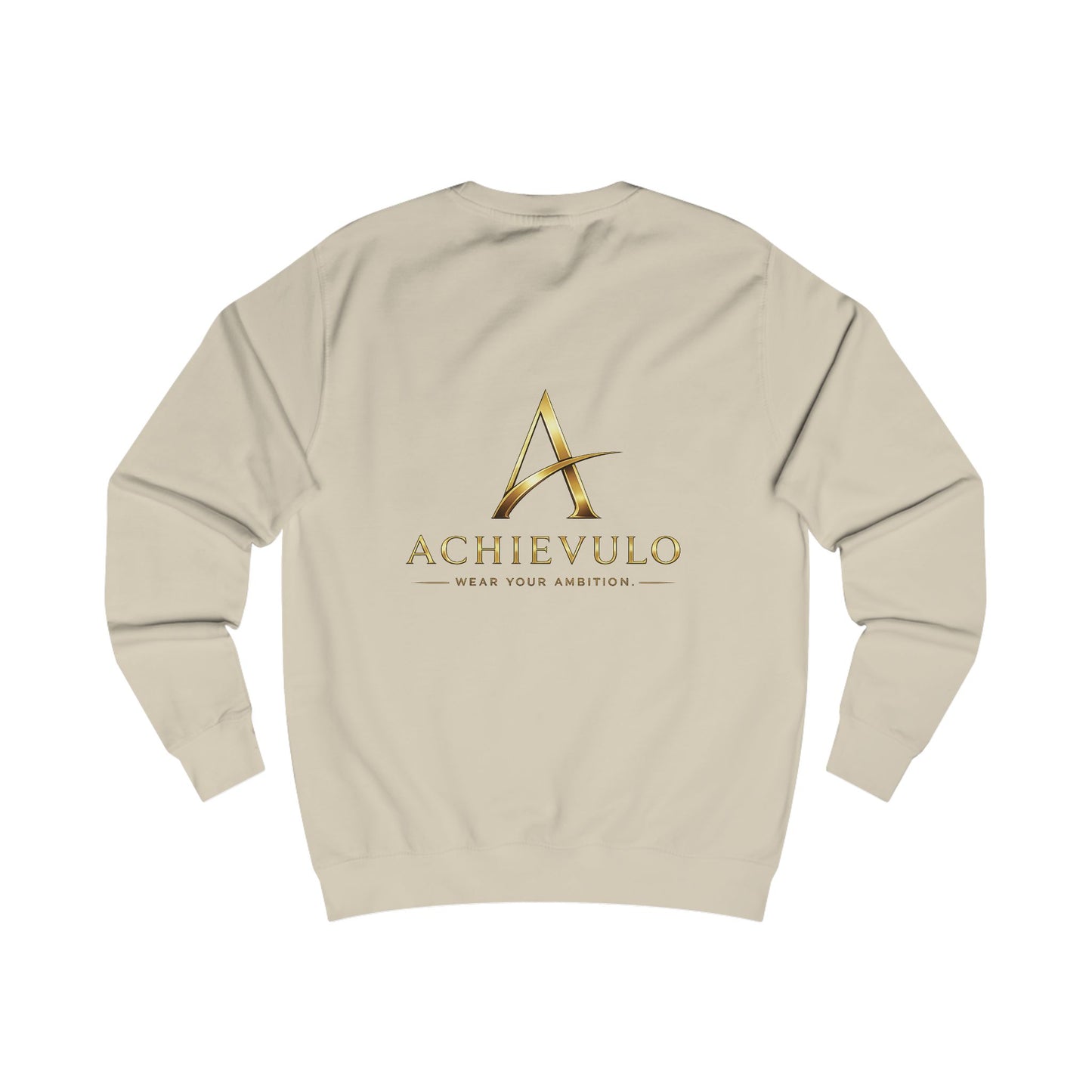 Achievulo Signature Gold Monogram Crewneck