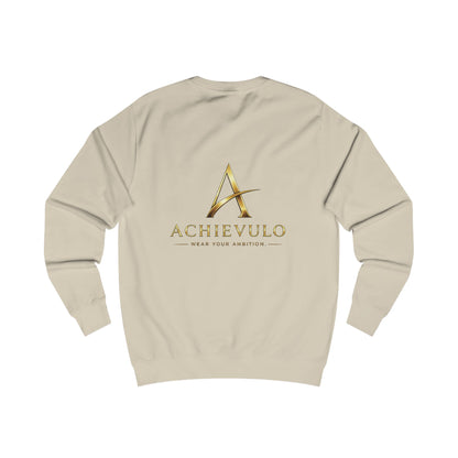 Achievulo Signature Gold Monogram Crewneck