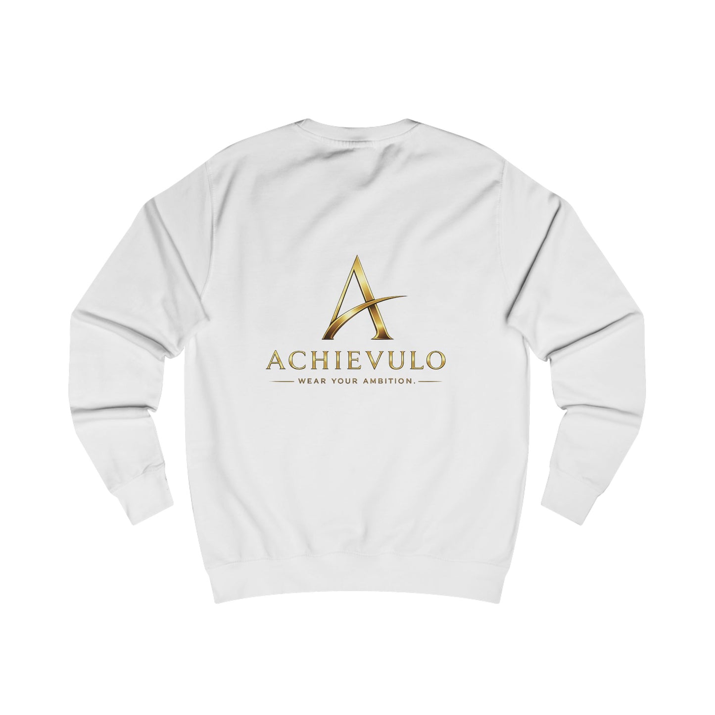 Achievulo Signature Gold Monogram Crewneck