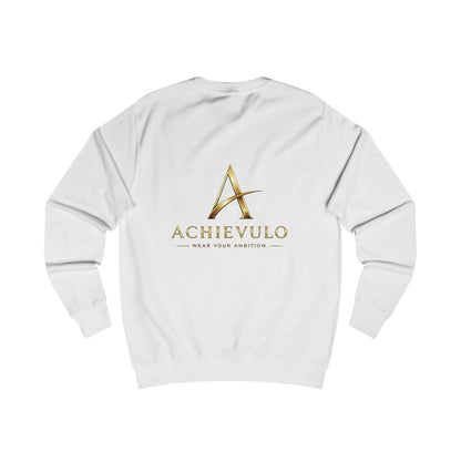 Achievulo Signature Gold Monogram Crewneck