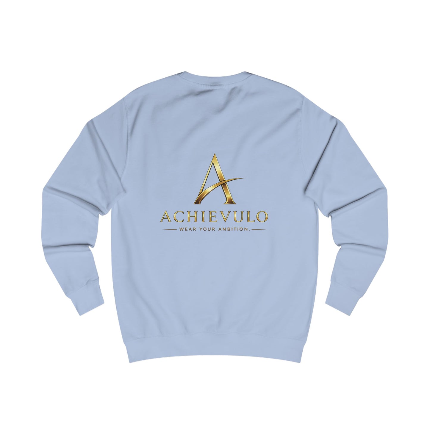 Achievulo Signature Gold Monogram Crewneck