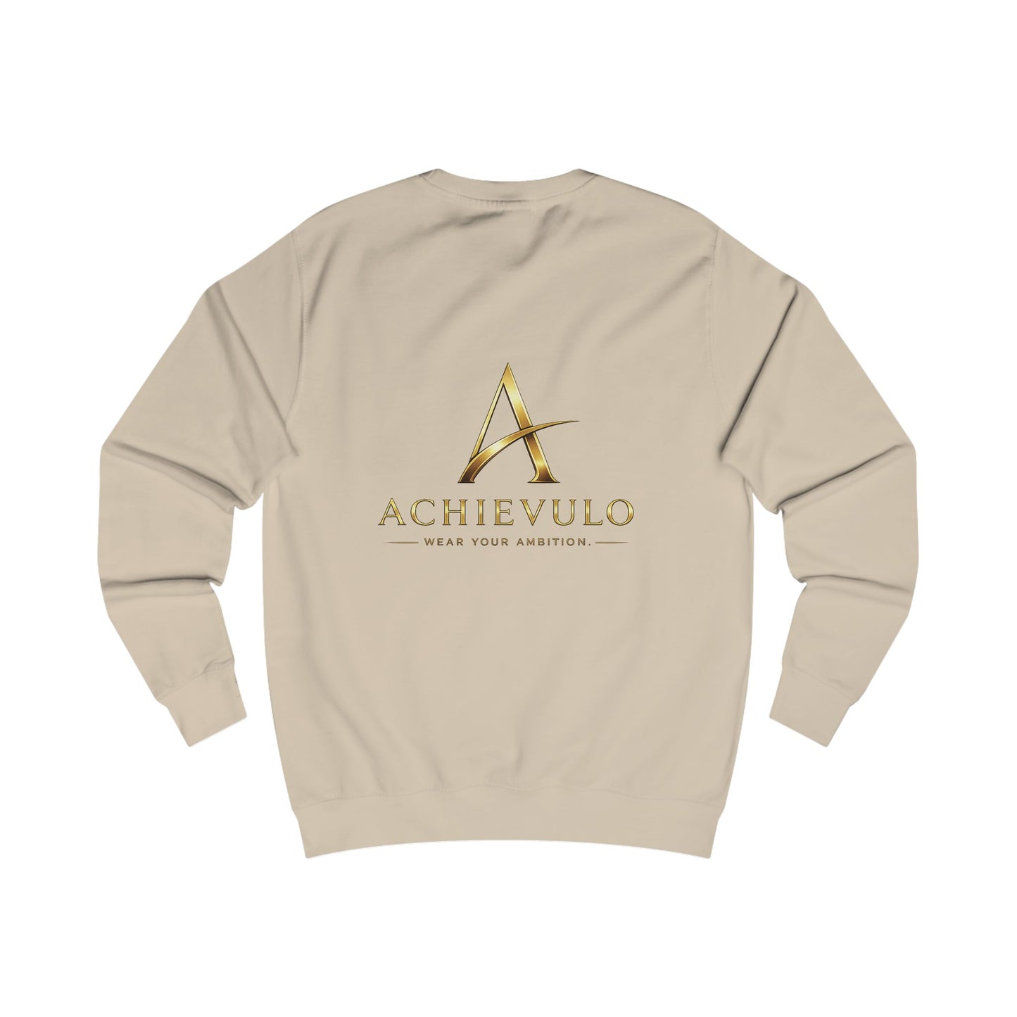 Achievulo Signature Gold Monogram Crewneck
