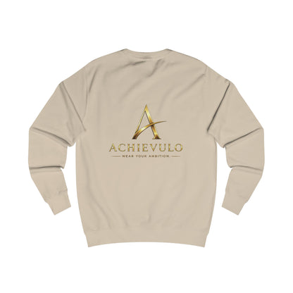 Achievulo Signature Gold Monogram Crewneck