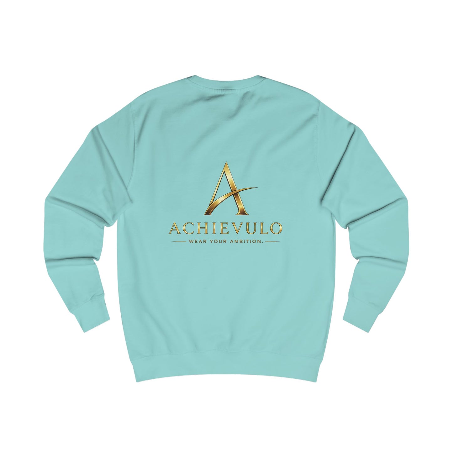 Achievulo Signature Gold Monogram Crewneck