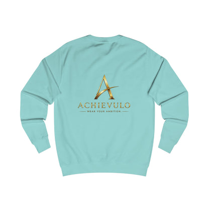 Achievulo Signature Gold Monogram Crewneck