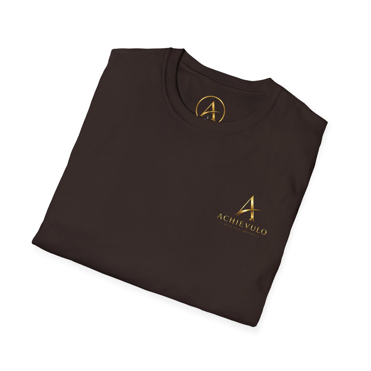 ACHIEVULO Signature Gold Emblem Tee