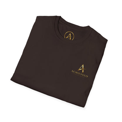 ACHIEVULO Signature Gold Emblem Tee