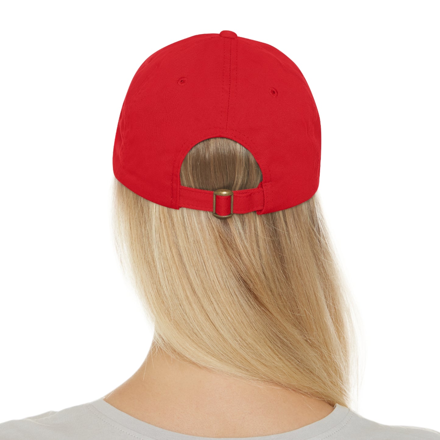 Achievulo Signature Leather Patch Dad Hat