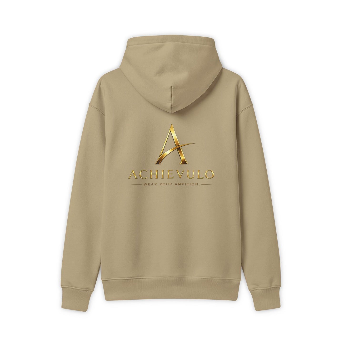 ACHIEVULO Prestige Gold Logo Hoodie