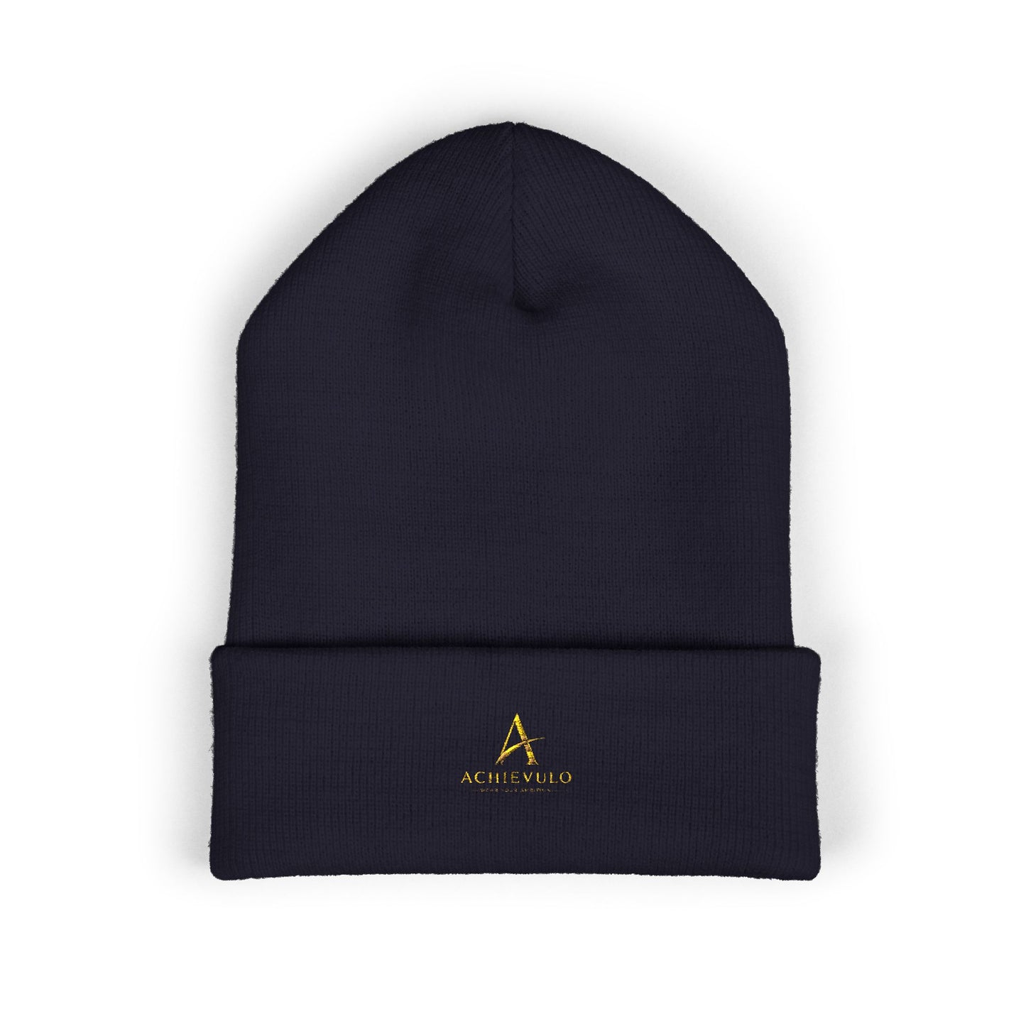 ACHIEVULO Embroidered Classic Cuffed Beanie