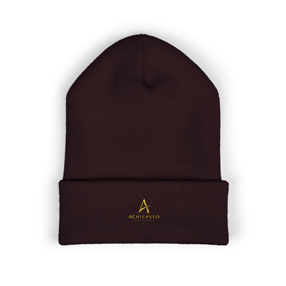 ACHIEVULO Embroidered Classic Cuffed Beanie